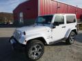 Front 3/4 View of 2017 Jeep Wrangler Sahara 4x4 #1