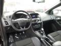  2017 Ford Focus Charcoal Black Interior #13