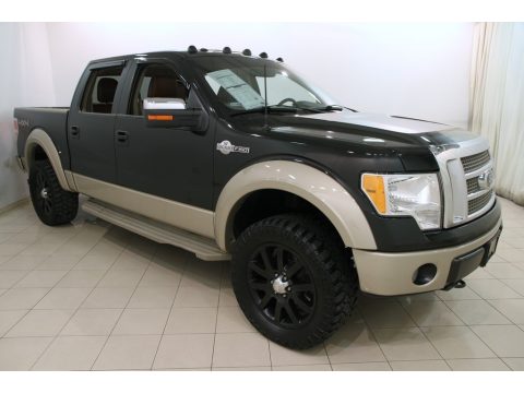 Tuxedo Black Ford F150 King Ranch SuperCrew 4x4.  Click to enlarge.