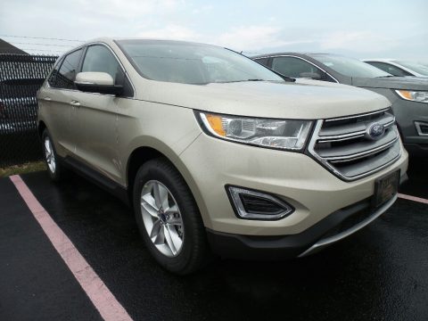 White Gold Metallic Ford Edge SEL AWD. Click to enlarge. White Gold Metallic Ford Edge SEL AWD. Click to enlarge.
