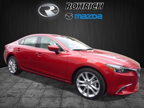 Soul Red Metallic Mazda Mazda6 Touring.  Click to enlarge.
