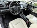  2017 Subaru Impreza Ivory Interior #13