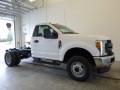 Front 3/4 View of 2017 Ford F350 Super Duty XL Regular Cab 4x4 #1