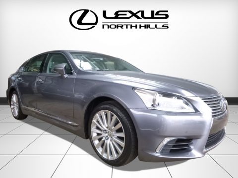 Atomic Silver Lexus LS 460 AWD.  Click to enlarge.