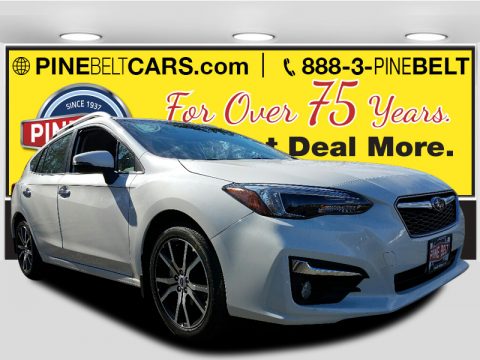 Crystal White Pearl Subaru Impreza 2.0i Limited 5-Door.  Click to enlarge.