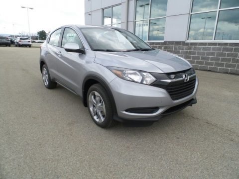 Lunar Silver Metallic Honda HR-V LX AWD.  Click to enlarge.