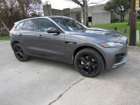 Ammonite Grey Jaguar F-PACE 35t AWD R-Sport.  Click to enlarge.