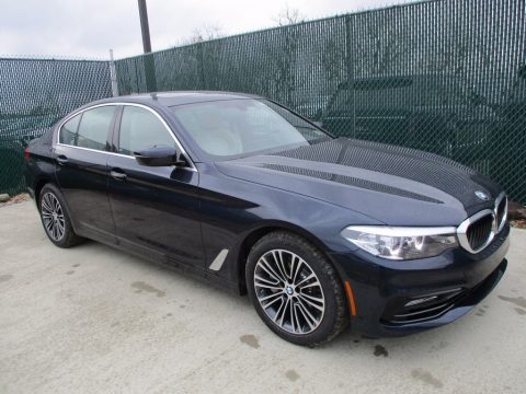 Imperial Blue Metallic BMW 5 Series 530i xDrive Sedan.  Click to enlarge.