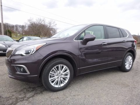Midnight Amythyst Metallic Buick Envision Preferred AWD.  Click to enlarge.