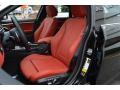  2017 BMW 4 Series Coral Red Interior #13