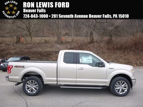 White Gold Ford F150 XLT SuperCab 4x4.  Click to enlarge.