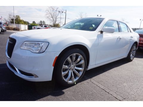 Bright White Chrysler 300 Limited.  Click to enlarge.