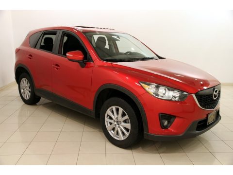 Soul Red Metallic Mazda CX-5 Touring.  Click to enlarge.