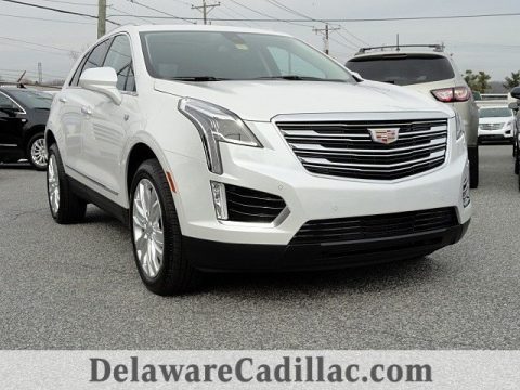 Crystal White Tricoat Cadillac XT5 Premium Luxury.  Click to enlarge.