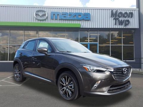 Meteor Gray Mica Mazda CX-3 Grand Touring AWD.  Click to enlarge.