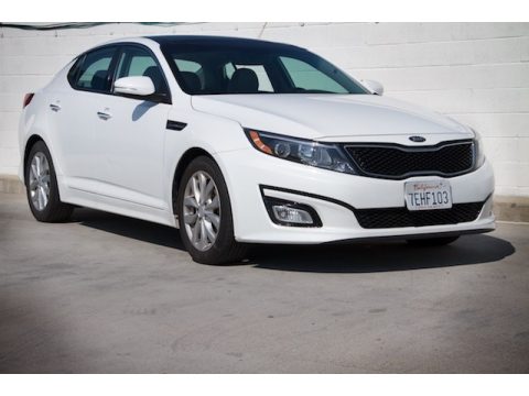 Snow White Pearl Kia Optima EX. Click to enlarge. Snow White Pearl Kia Optima EX. Click to enlarge.