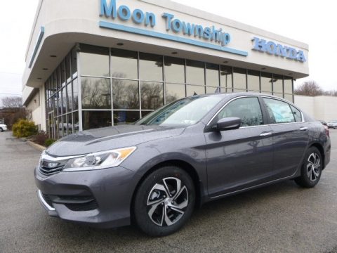 Modern Steel Metallic Honda Accord LX Sedan. Click to enlarge. Modern Steel Metallic Honda Accord LX Sedan. Click to enlarge.