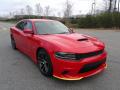 Front 3/4 View of 2017 Dodge Charger R/T Scat Pack #4