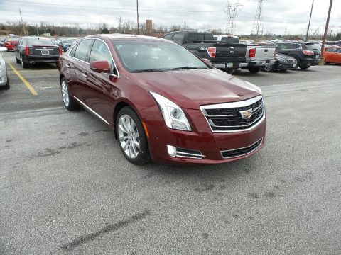 Red Passion Tintcoat Cadillac XTS Luxury.  Click to enlarge.