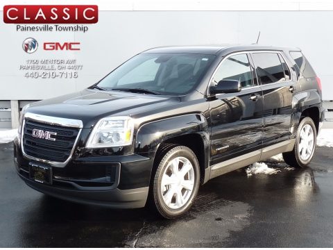 Onyx Black GMC Terrain SLE AWD.  Click to enlarge.