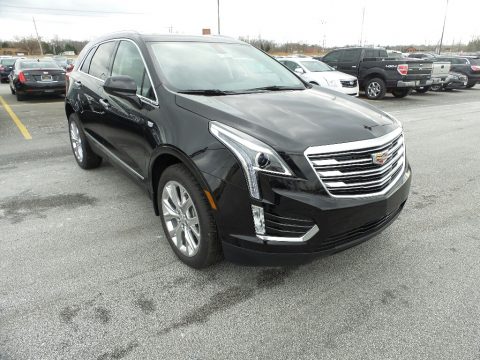 Stellar Black Metallic Cadillac XT5 Luxury AWD.  Click to enlarge.