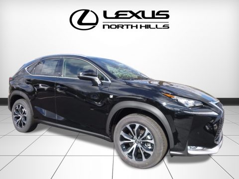 Obsidian Lexus NX 200t F Sport AWD.  Click to enlarge.