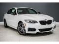 Front 3/4 View of 2017 BMW 2 Series M240i Coupe #12
