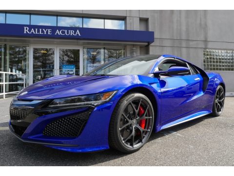 Nouvelle Blue Pearl Acura NSX .  Click to enlarge.