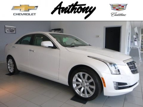 Crystal White Tricoat Cadillac ATS Premium Perfomance AWD.  Click to enlarge.