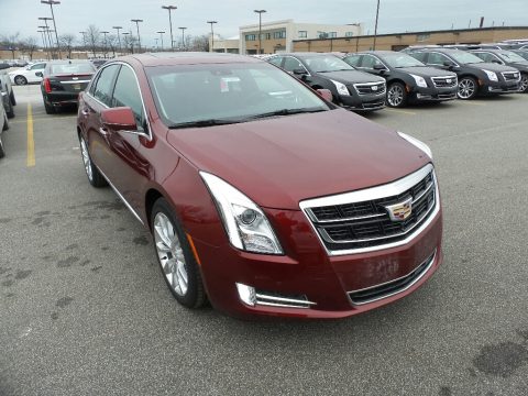 Red Passion Tintcoat Cadillac XTS Luxury AWD.  Click to enlarge.