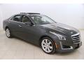 Front 3/4 View of 2016 Cadillac CTS 2.0T Luxury AWD Sedan #1