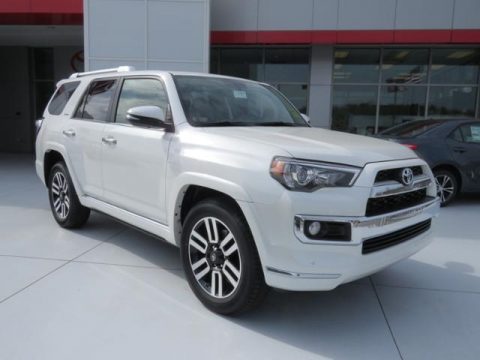 Blizzard Pearl White Toyota 4Runner Limited.  Click to enlarge.