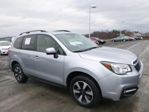 Ice Silver Metallic Subaru Forester 2.5i Premium.  Click to enlarge.