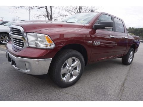 Delmonico Red Pearl Ram 1500 Big Horn Crew Cab 4x4.  Click to enlarge.