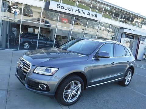 Monsoon Gray Metallic Audi Q5 2.0 TFSI quattro.  Click to enlarge.