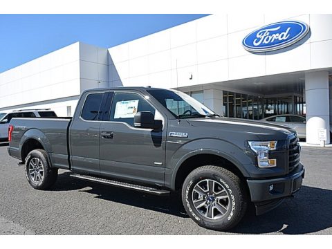 Lithium Gray Ford F150 XLT SuperCab 4x4. Click to enlarge. Lithium Gray Ford F150 XLT SuperCab 4x4. Click to enlarge.