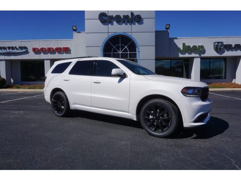 Vice White Tri-Coat Pearl Dodge Durango GT.  Click to enlarge.