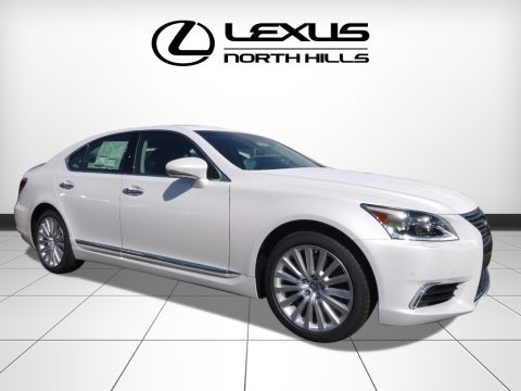 Eminent White Pearl Lexus LS 460 AWD.  Click to enlarge.