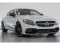 Front 3/4 View of 2017 Mercedes-Benz C 63 AMG S Coupe #12