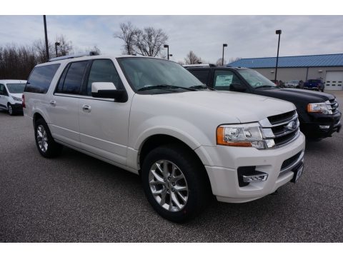 White Platinum Ford Expedition EL Limited 4x4.  Click to enlarge.