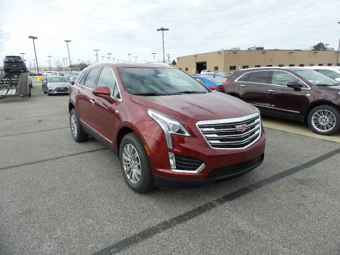 Red Passion Tintcoat Cadillac XT5 Luxury AWD.  Click to enlarge.