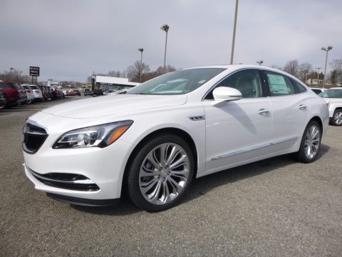 White Frost Tricoat Buick LaCrosse Premium AWD.  Click to enlarge.