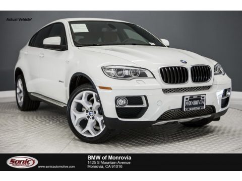 Alpine White BMW X6 xDrive35i.  Click to enlarge.