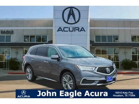 Modern Steel Metallic Acura MDX Technology.  Click to enlarge.