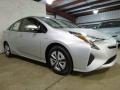 Front 3/4 View of 2017 Toyota Prius Three #1