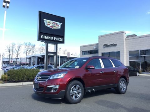 Siren Red Tintcoat Chevrolet Traverse LT AWD.  Click to enlarge.