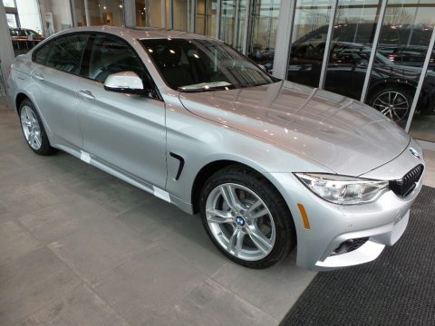 Glacier Silver Metallic BMW 4 Series 440i xDrive Gran Coupe.  Click to enlarge. Glacier Silver Metallic BMW 4 Series 440i xDrive Gran Coupe.  Click to enlarge.