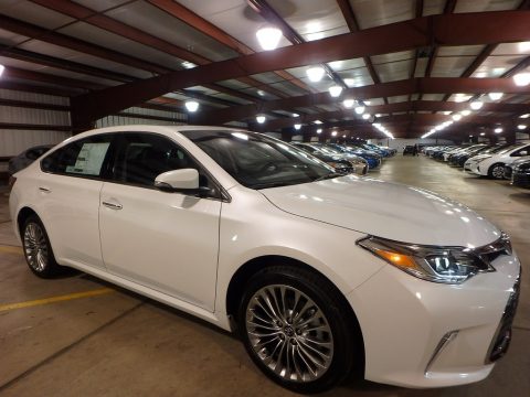 Blizzard Pearl White Toyota Avalon Limited.  Click to enlarge.