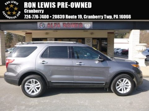 Sterling Gray Ford Explorer XLT 4WD.  Click to enlarge.