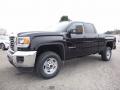 Front 3/4 View of 2017 GMC Sierra 2500HD Double Cab 4x4 #1